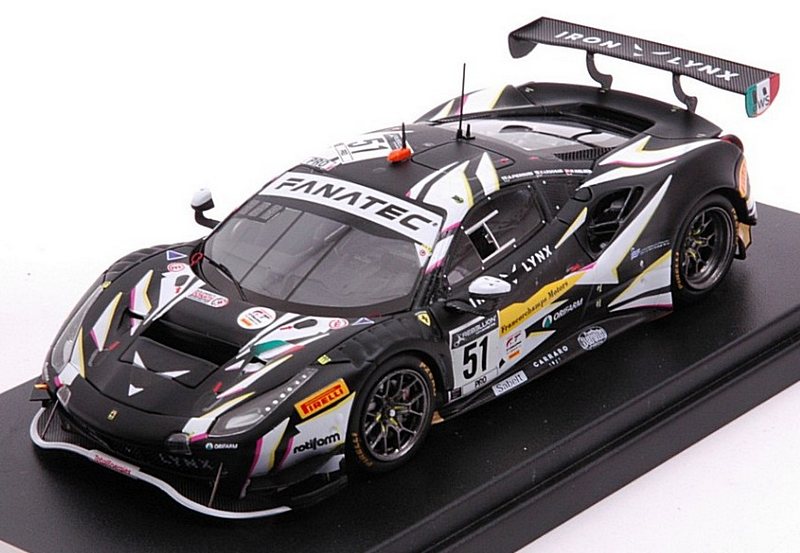 Ferrari 488 GT3 #51 Spa 2021 Ledogar - Nielsen - Pier Guidi by looksmart