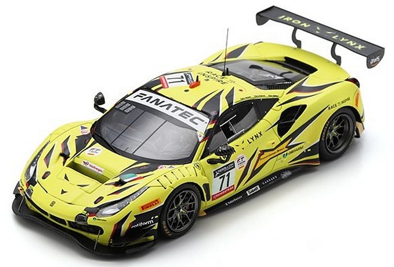 Ferrari 488 GT3  Iron Lynx #71 Spa 2022 Fuoco - Serra - Rigon by looksmart