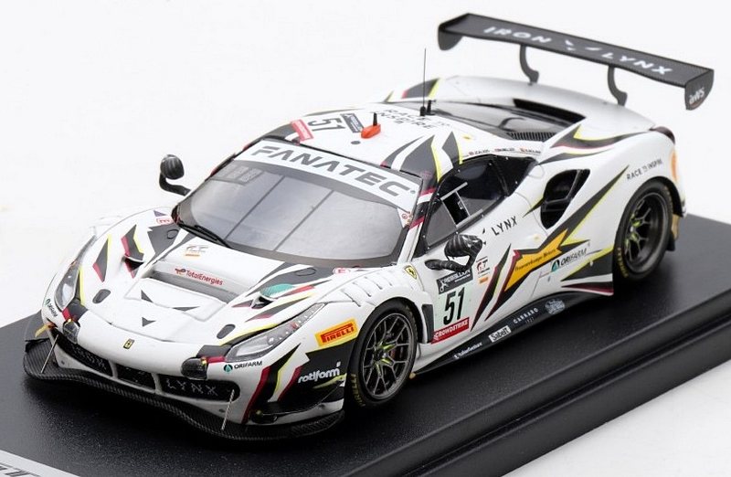 Ferrari 488 Gt3 Iron Lynx #51 Spa 2022 Molina - Calado - Nielsen by looksmart