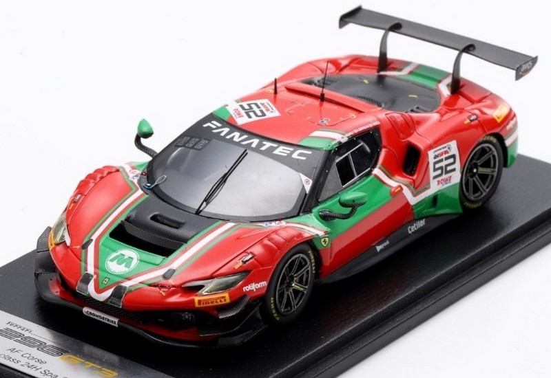 Ferrari 296 GT3 AF Corse #52 Spa 2024 Bertolini-Machiels-Machiels-Mosca by looksmart