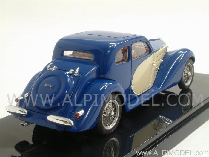 Bugatti 57 Ventoux 1938 (Blue/Cream) - luxcar