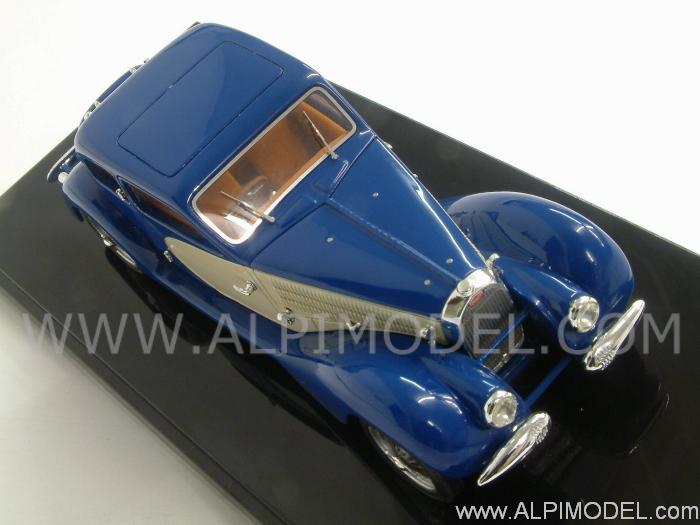 Bugatti 57 Ventoux 1938 (Blue/Cream) - luxcar