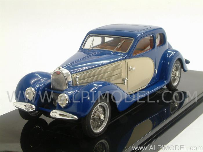 Bugatti 57 Ventoux 1938 (Blue/Cream) by luxcar