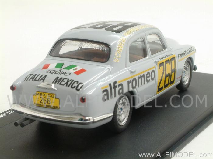 Alfa Romeo 1900 Super #268 Carrera Messicana 1954 Bovini - Zanavoni - m4