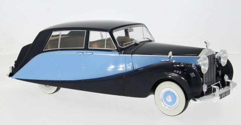 Rolls Royce Silver Wraith Empress by Hooper 1956 (Black/Light Blue) by mcg