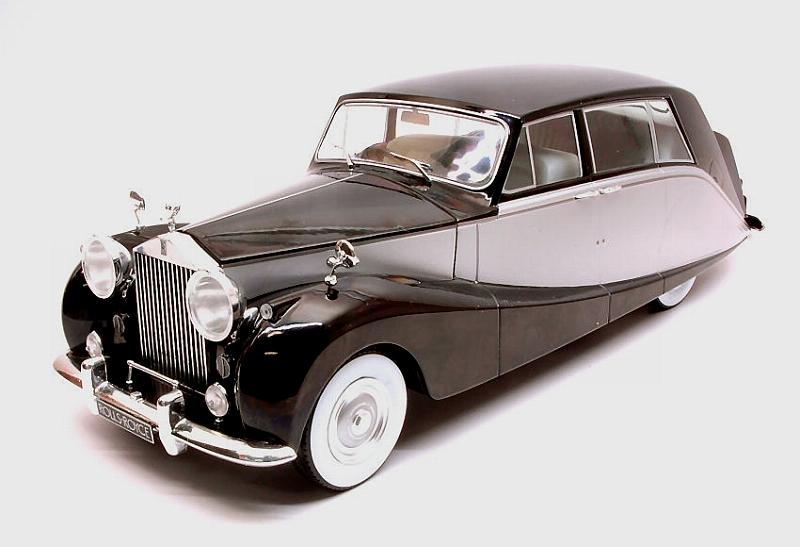 Rolls Royce Silver Wraith Empress by Hooper (Black/Silver by mcg