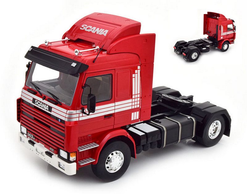Scania 143 Truck Top Line (Red/Silver) by mcg