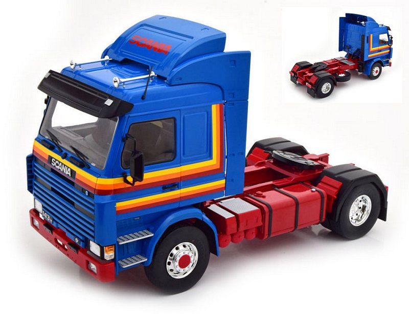 Scania 143 Truck Top Line Blue Decorated by mcg
