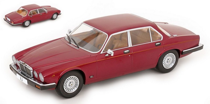 Jaguar XJ Series III 1979 (Dark Red) by mcg