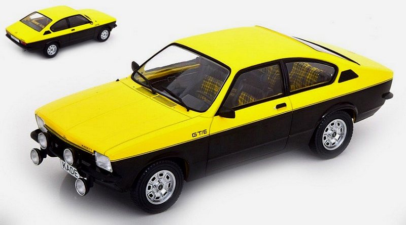 Opel Kadett C Coupe GT/E 1975 (Yellow/Black) by mcg