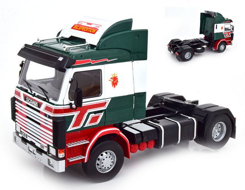 Scania 143 Top Line (Dark Green/Red) by mcg