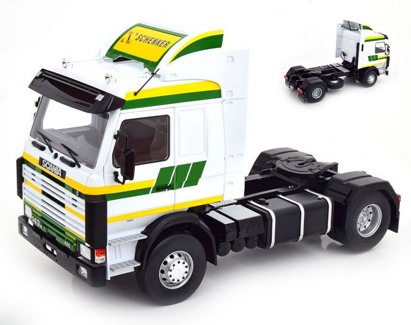 Scania 143 Top Line (White/Green) by mcg