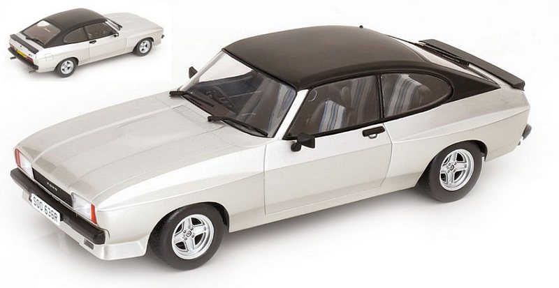 Ford Capri Mk2 X-Pack RHD 1975 (Silver/Matt Black) by mcg