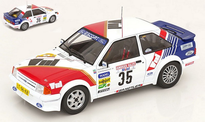 Ford Escort Mk3 RS Turbo #35 Hunsruck Rally 1985 Andervang .- Schoonenwolf by mcg