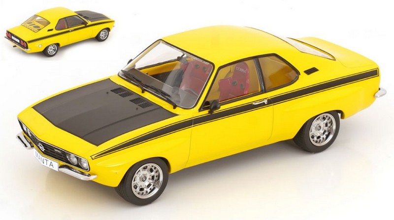 Opel Manta A Irmscher 1974 (Yellow/Black) by mcg