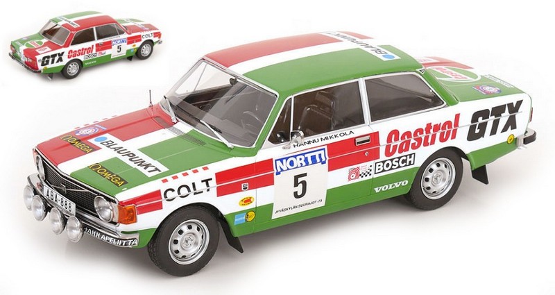 Volvo 142 #5 1000 Lakes Rally 1973 Mikkola-Rautanen by mcg