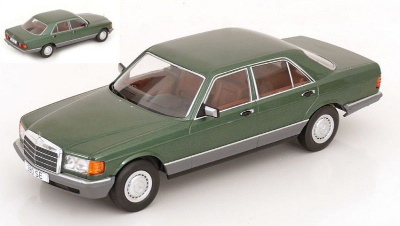 Mercedes S-Class (W126) 1979 (Green) by mcg