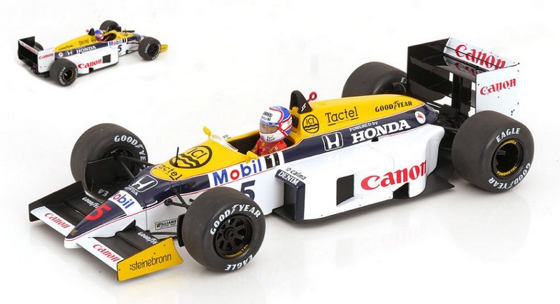 Williams FW11  #5 British GP 1986 Nigel Mansell by mcg
