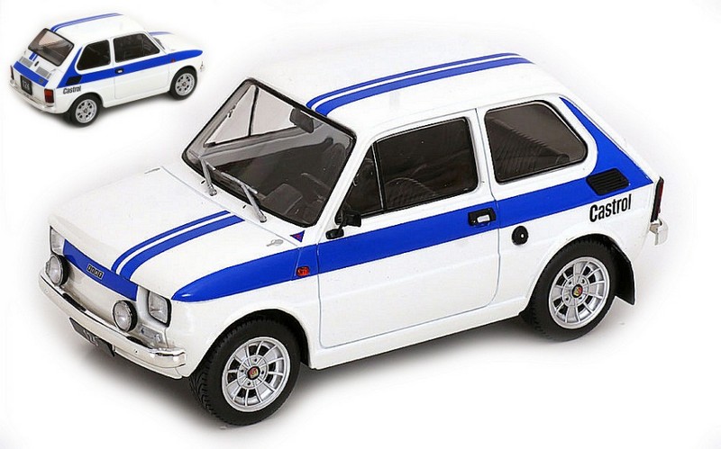 Fiat 126 1972 (White/Blue) by mcg