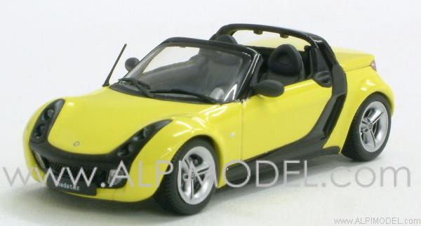 Smart Roadster (Shine yellow)(made for Smart by PMA-Minichamps) by minichamps