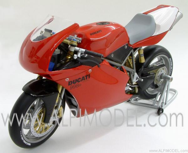 IXO Motorcycle Model Scale 1:24 DUCATI 998R Details about   Atlas Editions