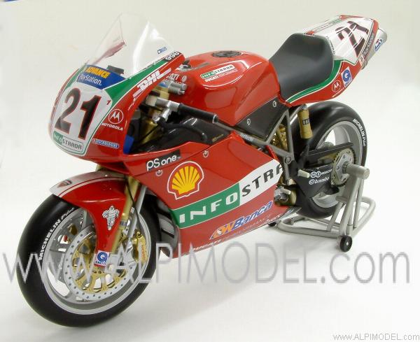 Ducati 996 T. Bayliss Team Infostrada World Champion Superbike 2001 (1/6 - 30cm) by minichamps