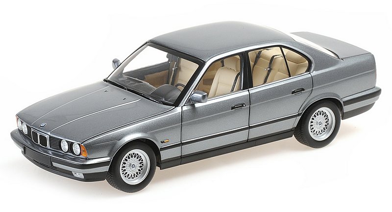 BMW 535i (E34) 1988 (Grey Metallic) by minichamps