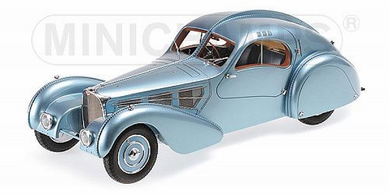 Bugatti Type 57SC Atlantic 1936 (Light Blue Metallic) by minichamps