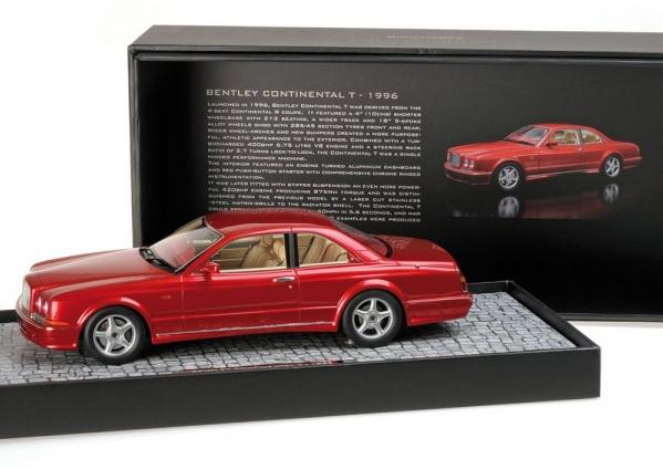 Bentley Continental T 1996 (Red Metallic) - minichamps