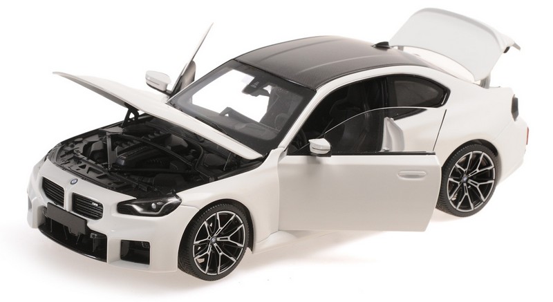 BMW M2 (G87) 2023 (White) by minichamps