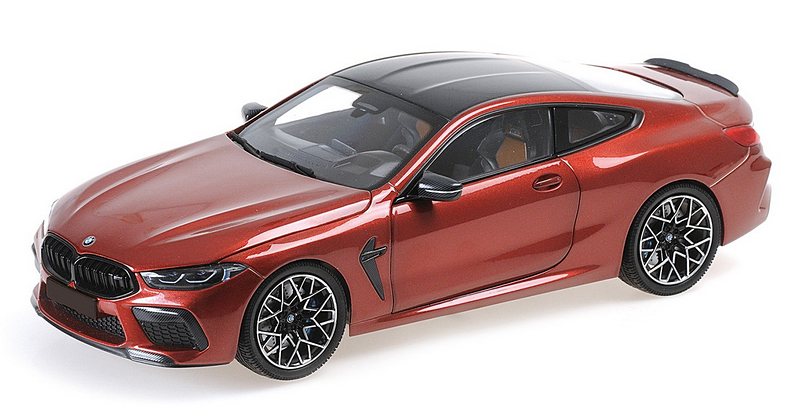 BMW M8 Coupe 2020 (Red Metallic) by minichamps