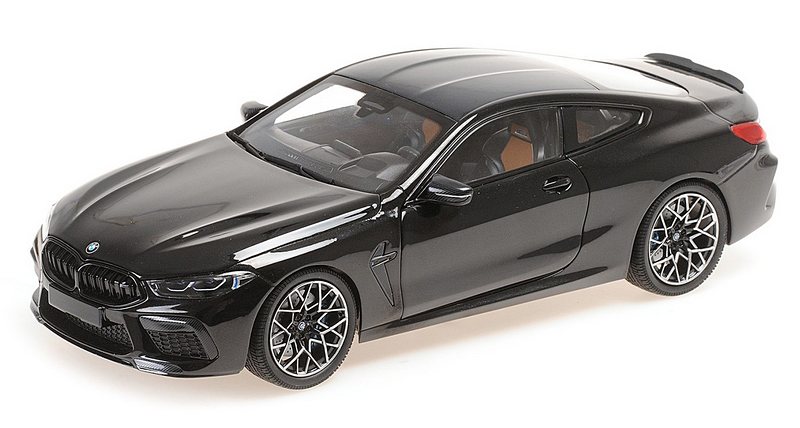 BMW M8 Coupe 2020 (Black Metallic) by minichamps