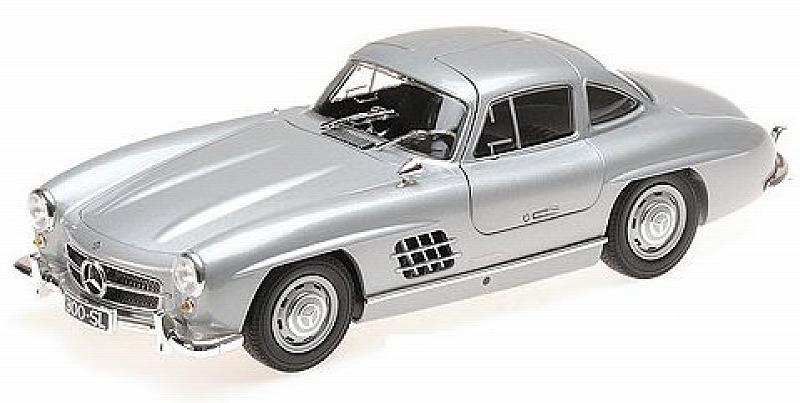 Mercedes 300 SL W198 1955 (Silver) by minichamps