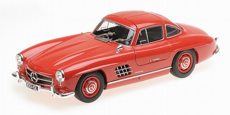 Mercedes 300 SL W198 1955 (Red) by minichamps