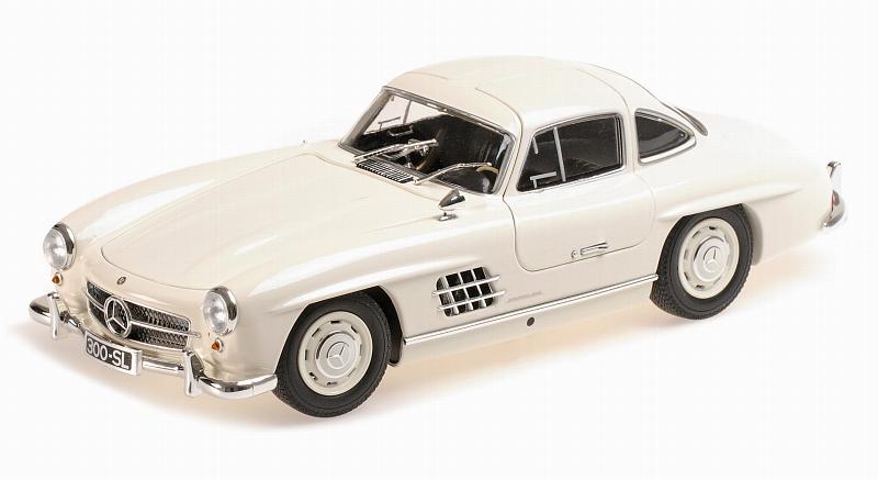 Mercedes 300 SL W198 1955 (White) by minichamps