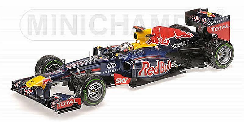 Red Bull Renault Rb8 Sebastian Vettel Gp Brazil 2012 World Champion F1 2012 by minichamps