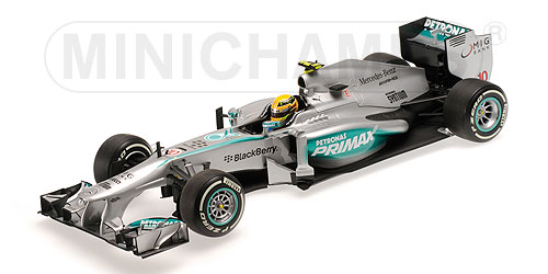 Mercedes W04 AMGGP Malaysia  2013  1st Podium Lewis Hamilton by minichamps