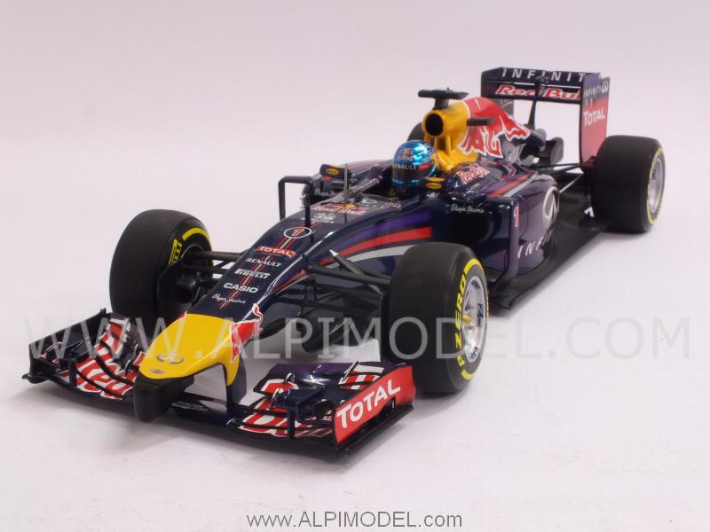 MINICHAMPS 110140001 Red Bull RB10 #1 2014 Sebastian Vettel 1/18