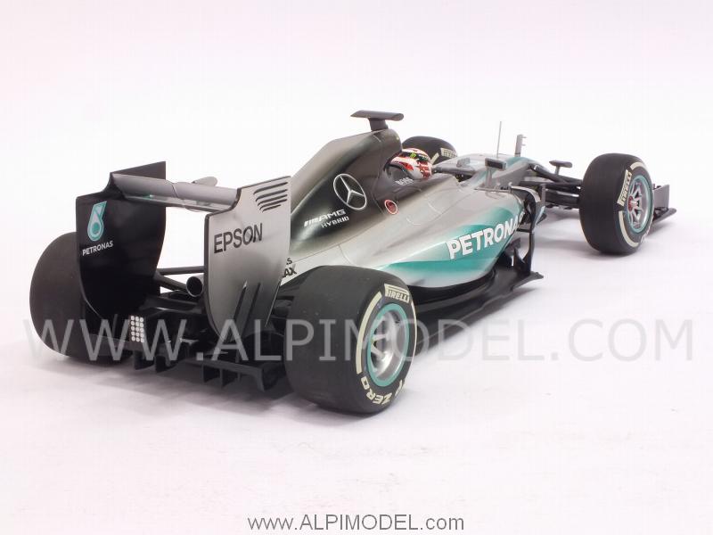Mercedes W06 Hybrid Winner GP Australia 2015 World Champion Lewis Hamilton - minichamps
