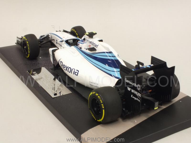 Williams Martini Racing Mercedes FW37 Abu Dhabi GP 2015  Valtteri Bottas (HQ Resin) - minichamps