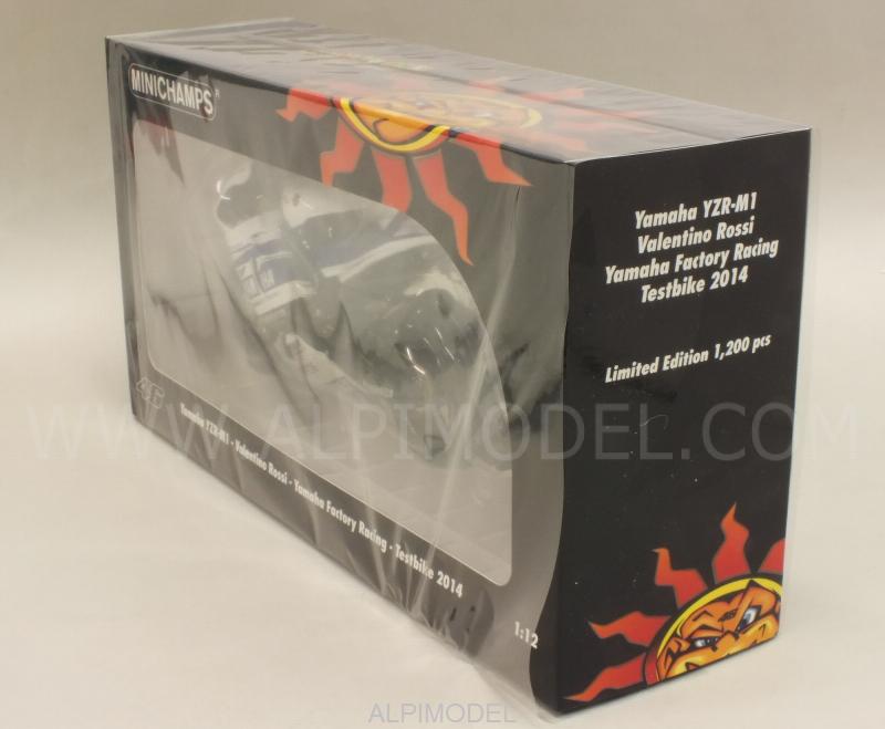 Yamaha YZR-M1 Yamaha Factory Racing  Testbike MotoGP 2014 Valentino Rossi - minichamps