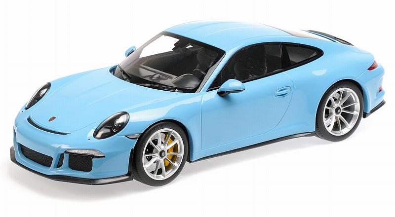 Porsche 911 R Blue 2016 by minichamps