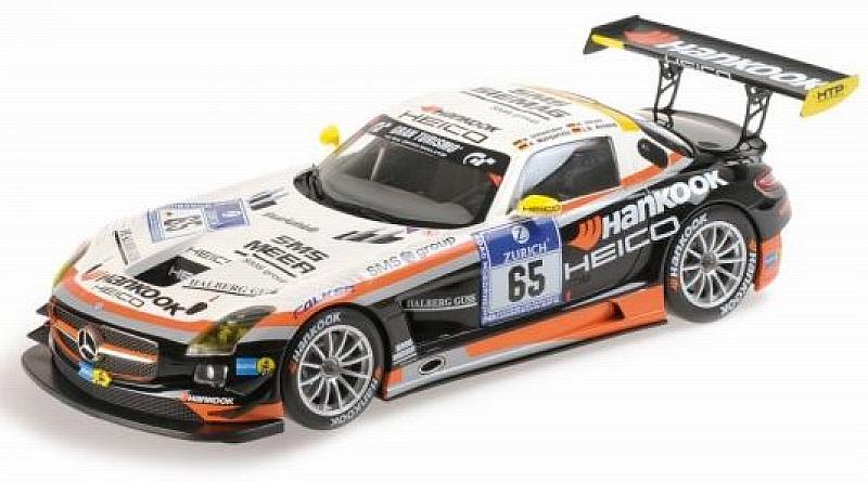 Mercedes SLS AMG GT324h Nurburgring 2012  Heyer - Schneider - Arnold - Margaritis by minichamps