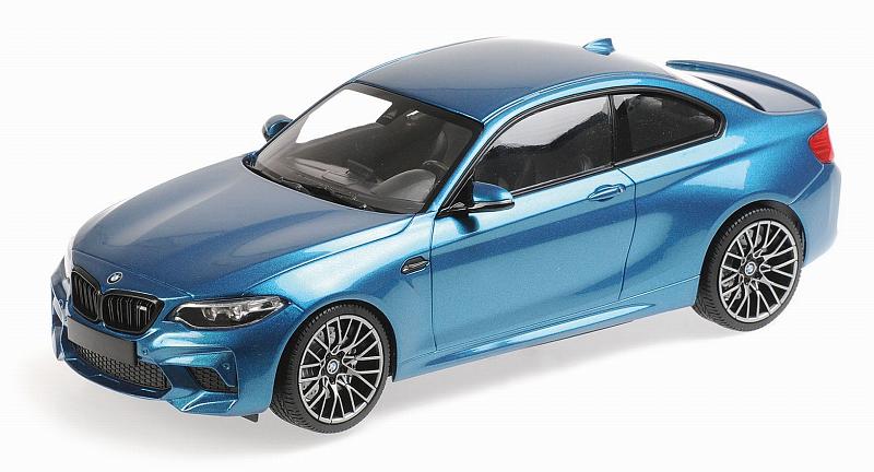 BMW M2 Competition 2019 (Blue Metallic) by minichamps