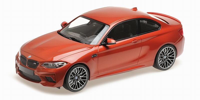 BMW M2 Competition 2019 (Orange Metallic) by minichamps