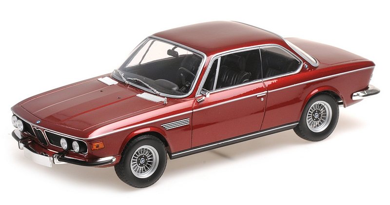 BMW 3.0 CSI 1971 (Red Metallic) by minichamps