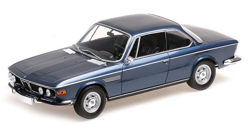 BMW 2800 CS 1968 (Blue Metallic) by minichamps