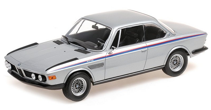 bmw 3,0 Csl Silver 1973 by minichamps