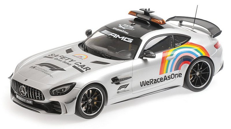 Mercedes AMG GTR Safety Car Formula 1 2020 by minichamps