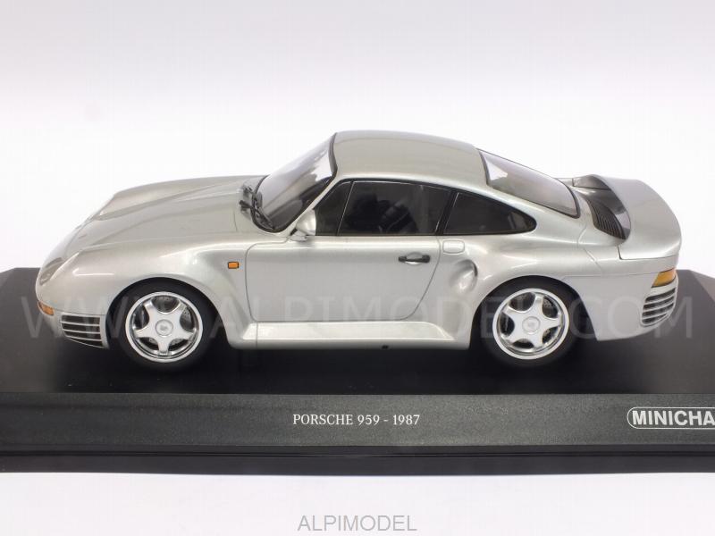 Porsche 959 1987 (Silver) - minichamps